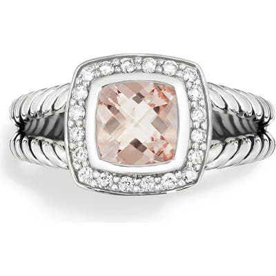 David Yurman Albion Petite Ring With Semiprecious Stone & Diamonds
