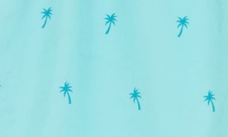 Shop Rainforest Palm Tree Swim Trunks In Aruba Blue