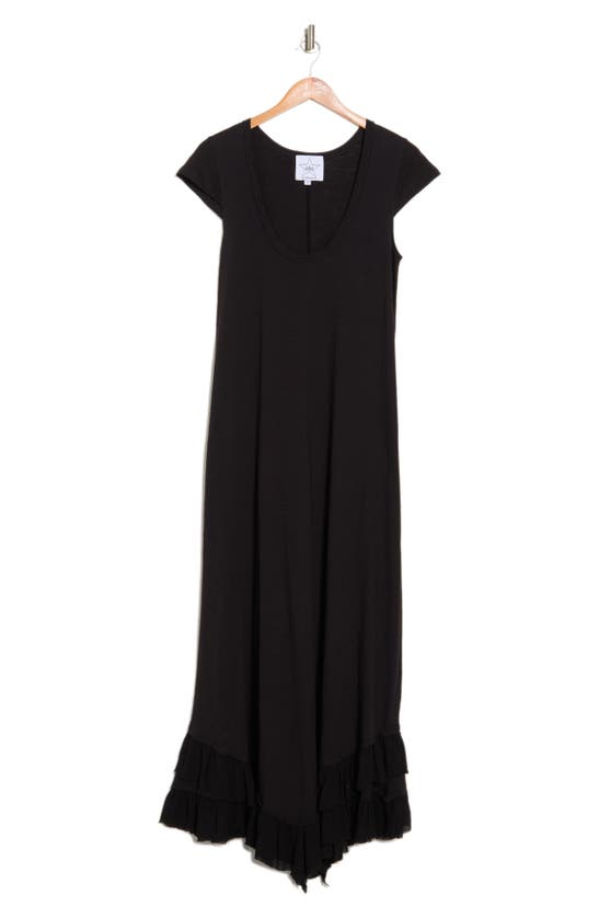 Area Stars Women's Cap Sleeve Maxi Dress In Black