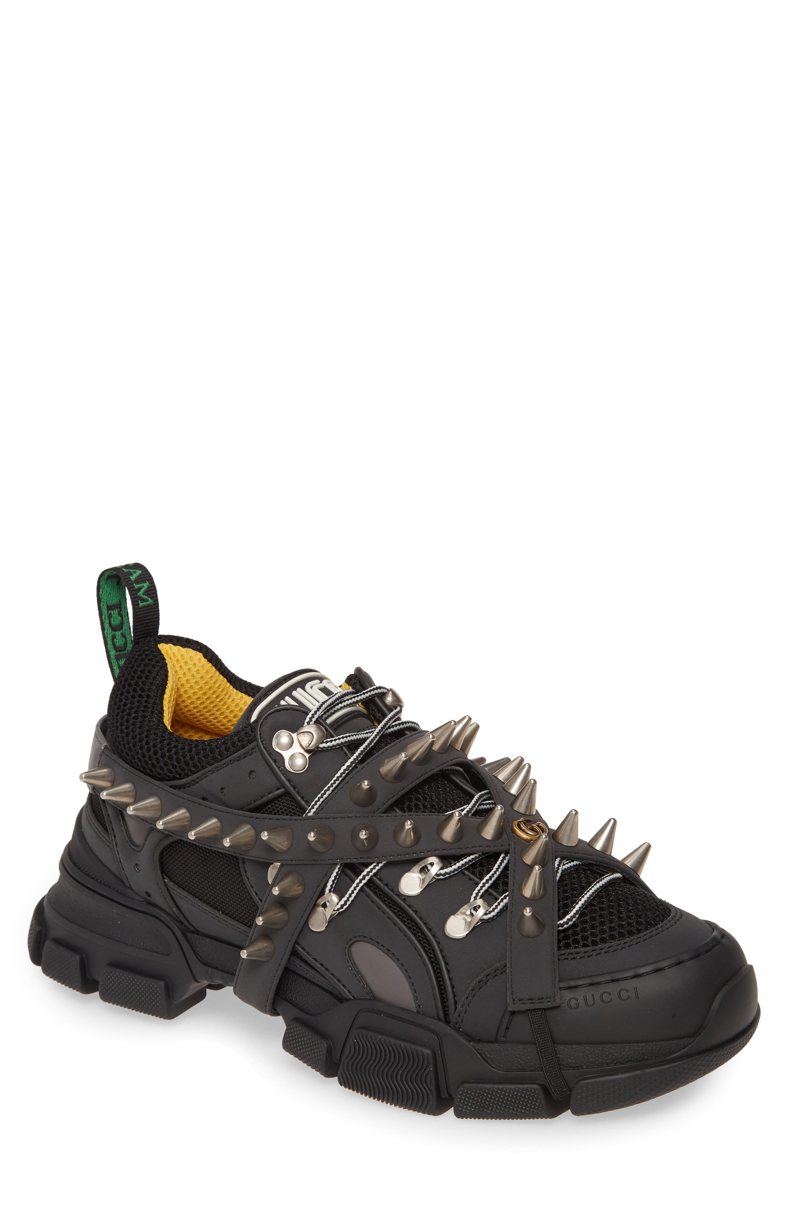 gucci mens studded shoes