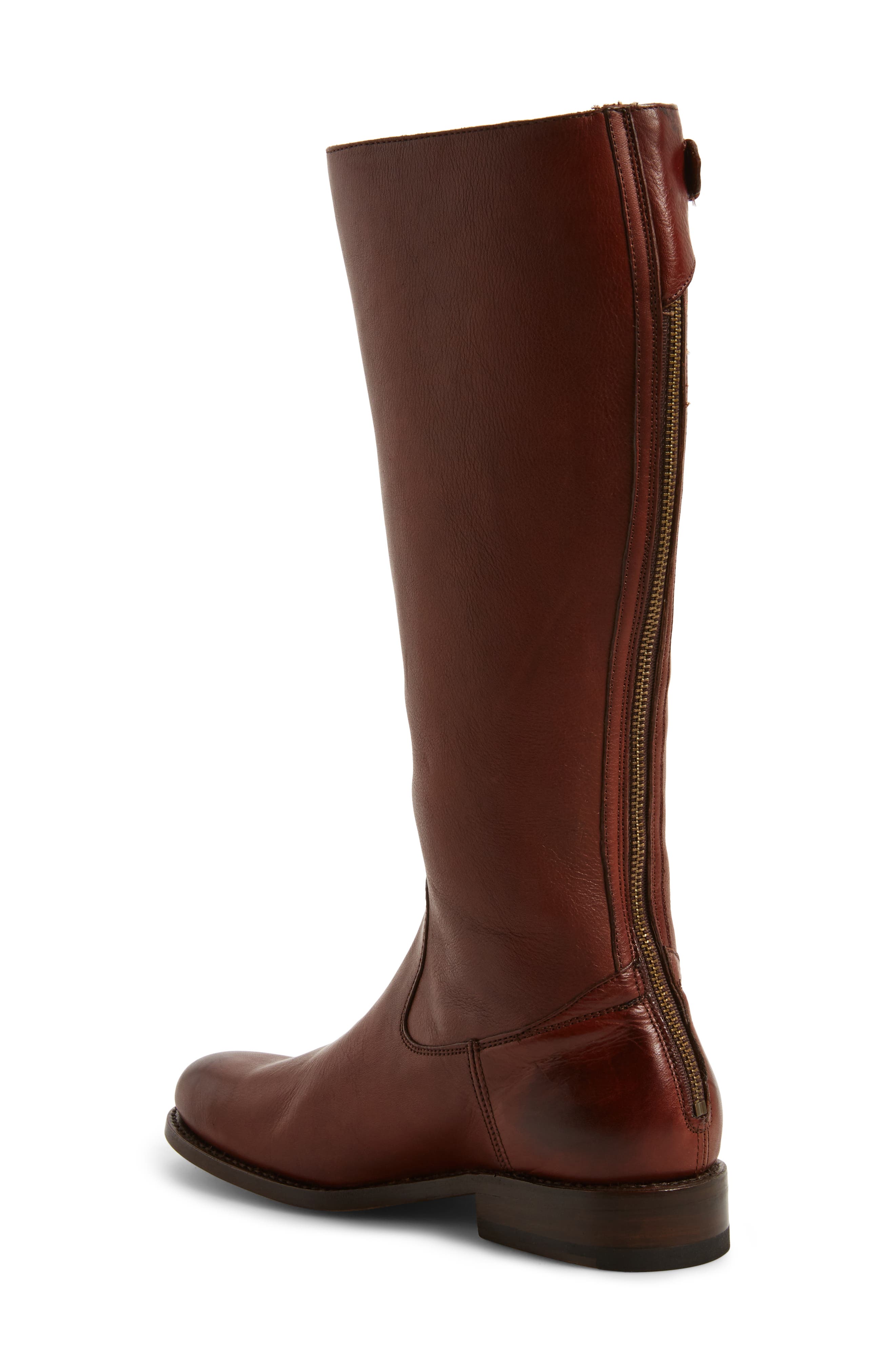 jayden buckle back zip wide calf