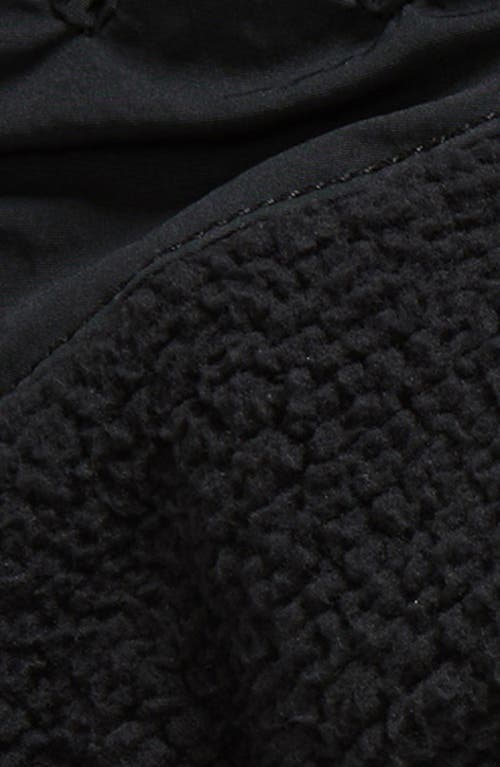 Shop Nike High Pile Fleece Gloves In Black