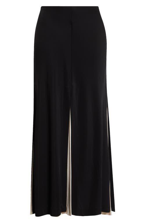 Shop Bite Studios Incise Multislit Skirt In Black