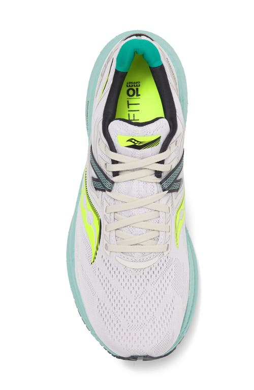 Shop Saucony Triumph 20 Running Shoe In Fog/mineral