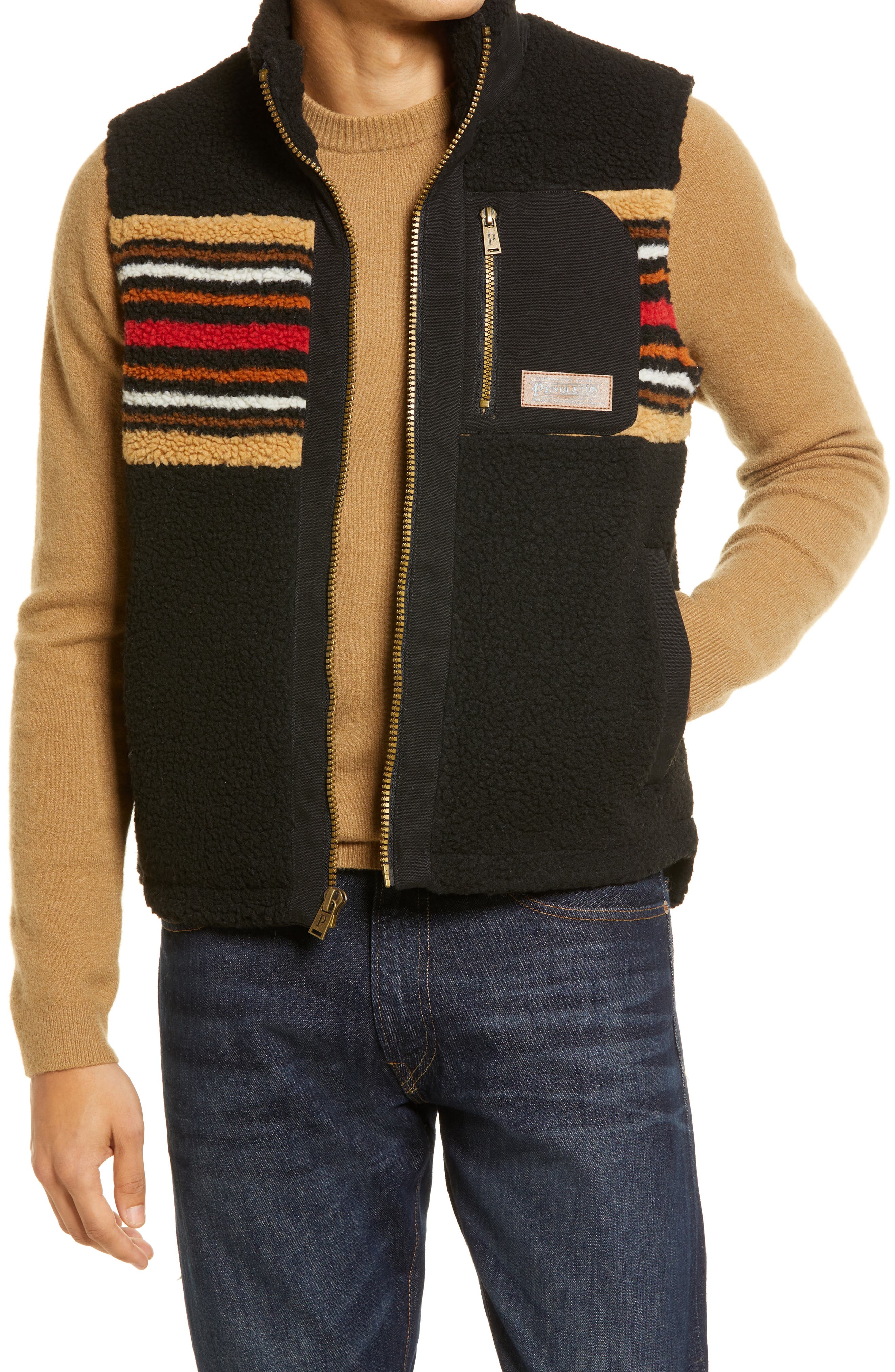 pendleton ridgeline fleece vest