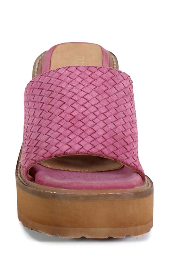 Shop Diba True Stare Down Platform Wedge Sandal In Pink