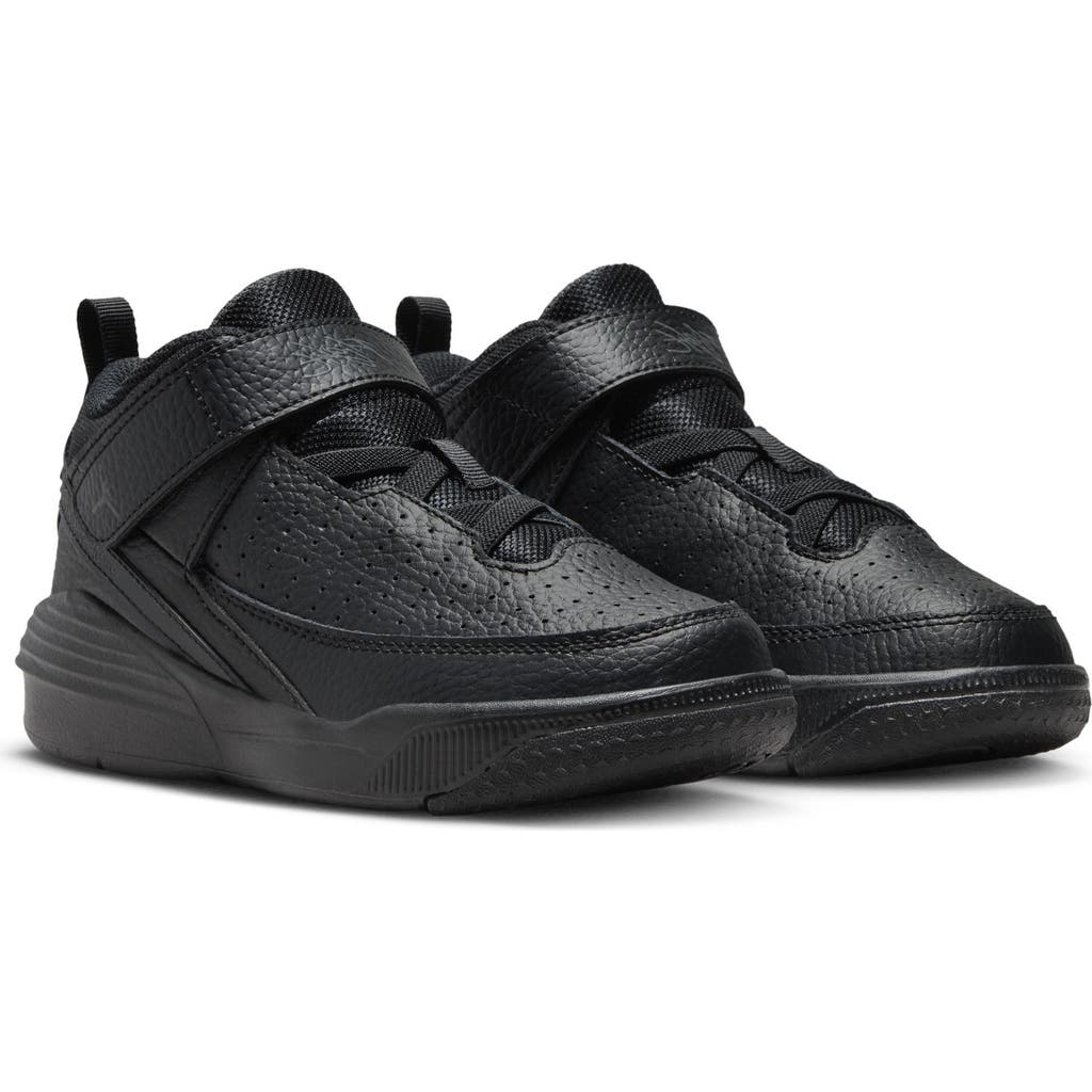 Nike Kids' Jordan Max Aura 5 Sneaker In Black/black/anthracite