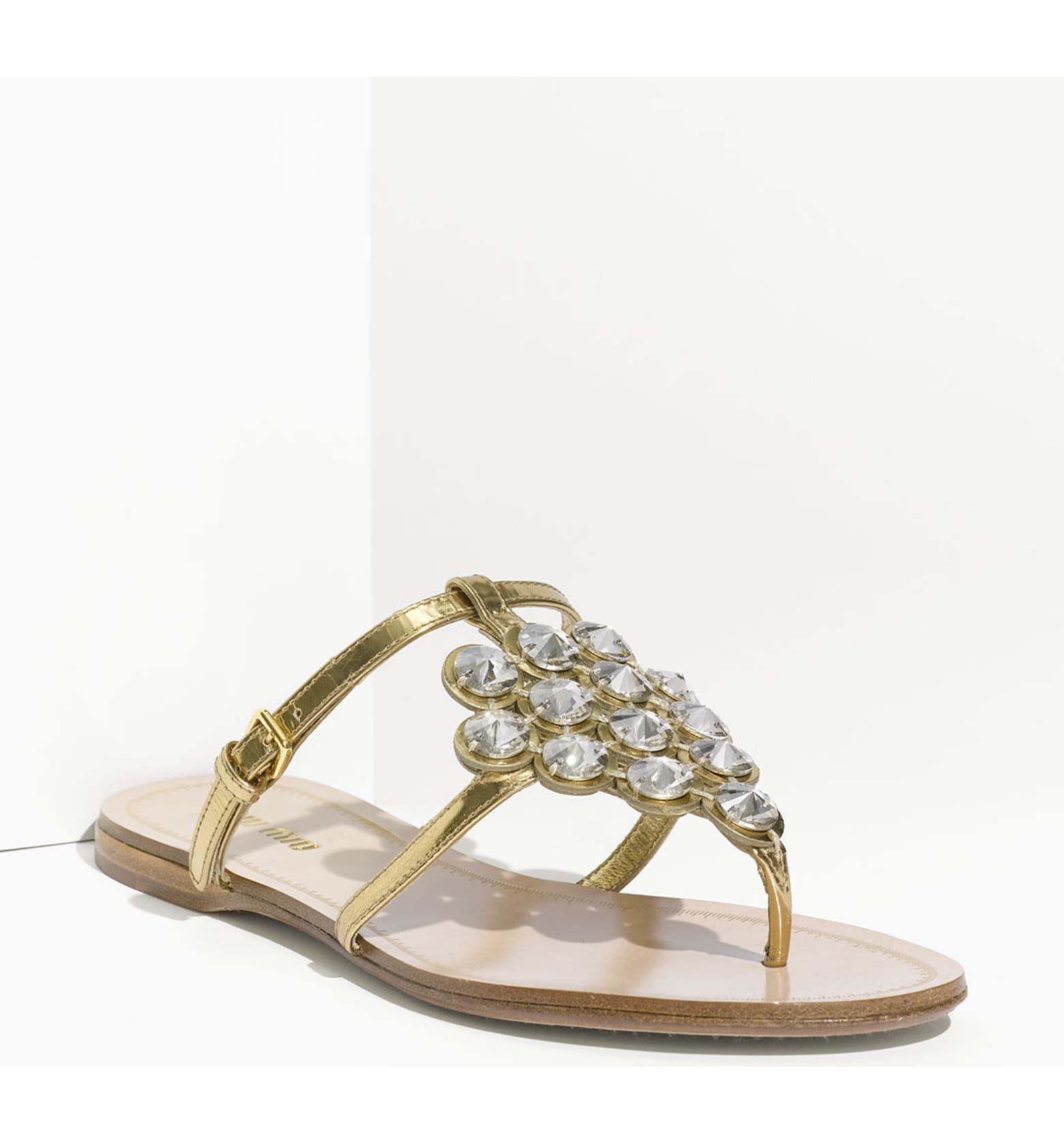 Miu Miu 'Crystal Grapes' Sandal | Nordstrom