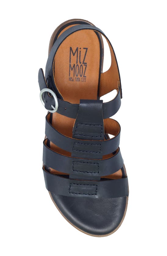 Shop Miz Mooz Deborah Strappy Sandal In Black