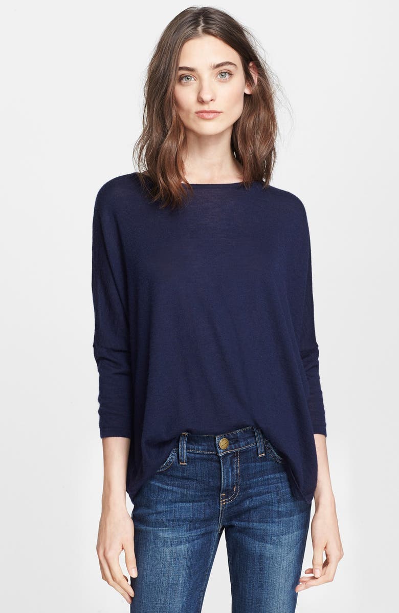 autumn cashmere Drop Shoulder Asymmetrical Cashmere Sweater | Nordstrom