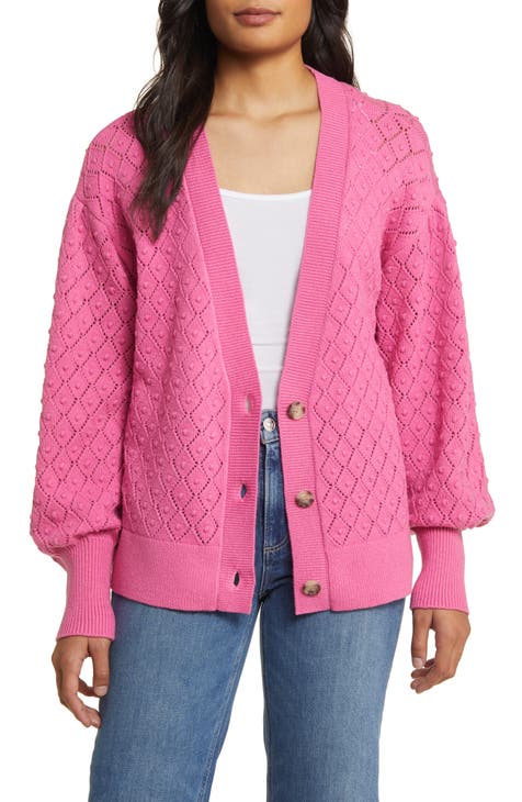 LARA Long Knit Cardigan with Belt, Pink Blush Cardigan, Alpaca Merino –  ELIN KNITWEAR