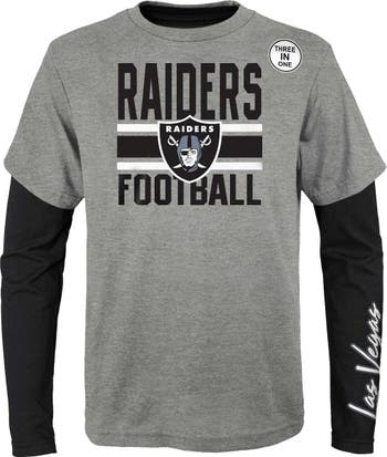 Nike Women's Fashion Prime Logo (NFL Las Vegas Raiders) T-Shirt in Black