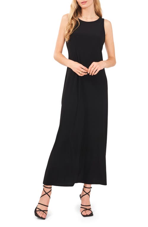 Vince Camuto Sleeveless Maxi Dress Rich Black at Nordstrom,