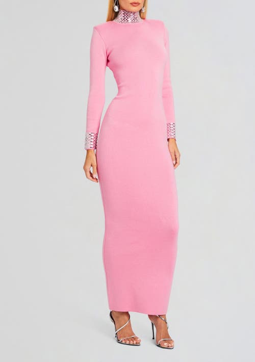 Shop Retroféte Retrofête Monroe Dress In Peony Pink