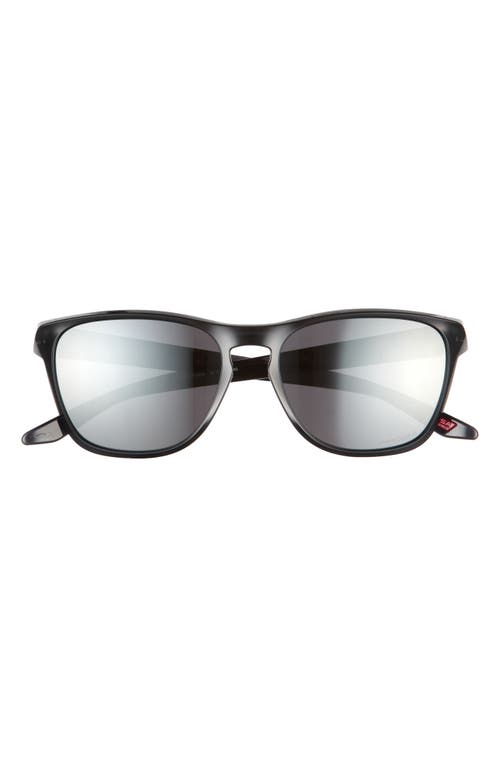 Oakley Manorburn 56mm Square Sunglasses in Black Ink/Prizm Black at Nordstrom