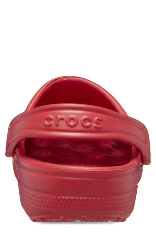 Crocs Classic Clog In Varsity Red