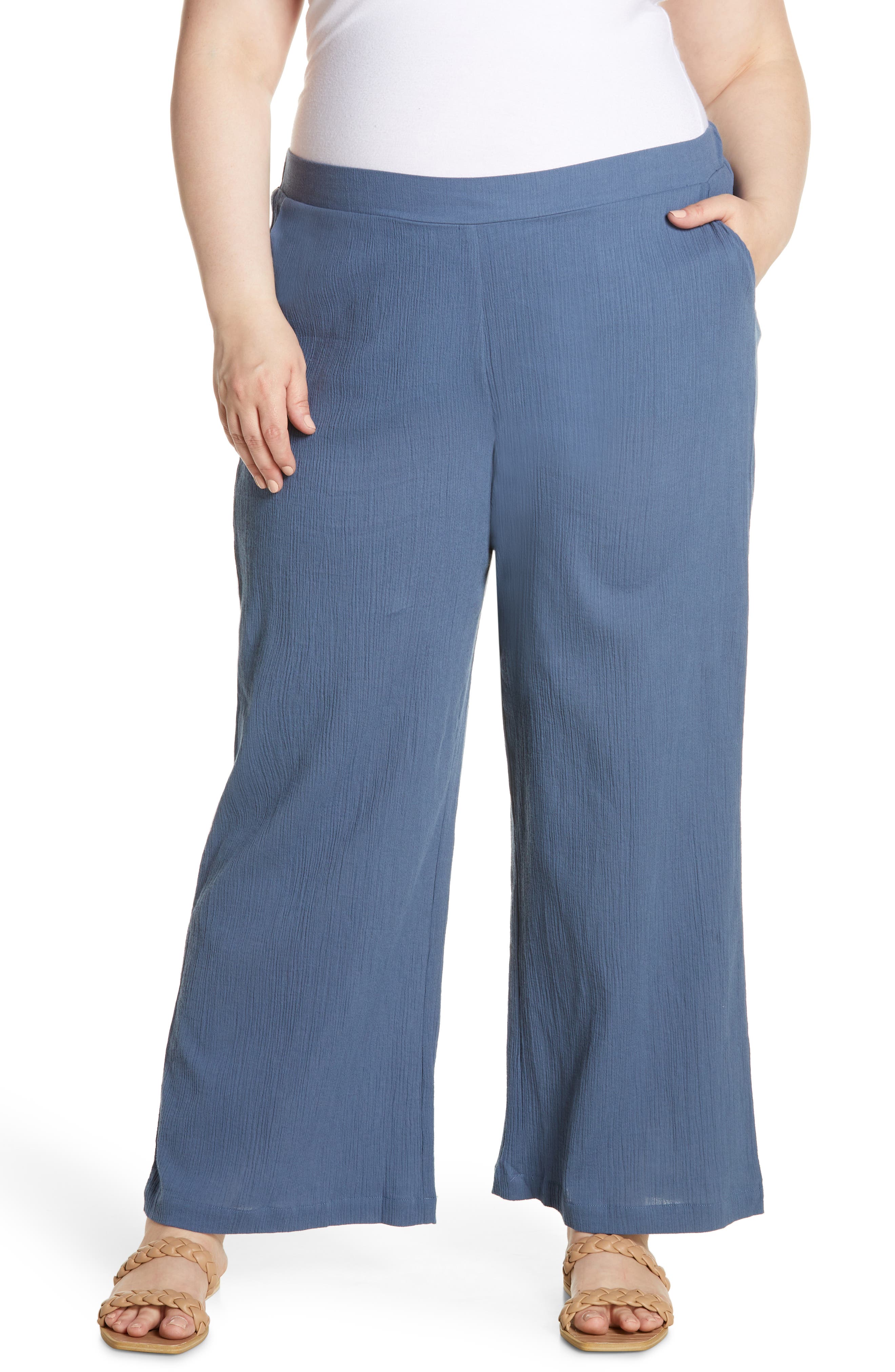 plus size cotton pants