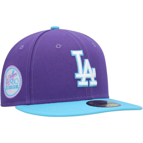 New Era White/Pink Los Angeles Dodgers Chrome Rogue 59FIFTY Fitted Hat