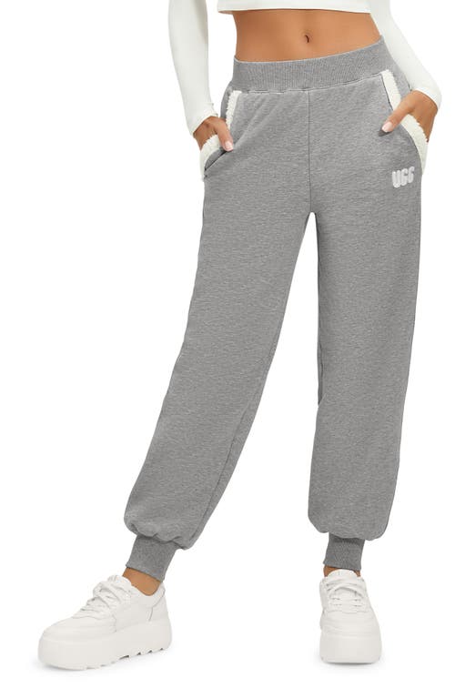 UGG(r) Daylin Fleece LIned Stretch Cotton Joggers in Grey Heather