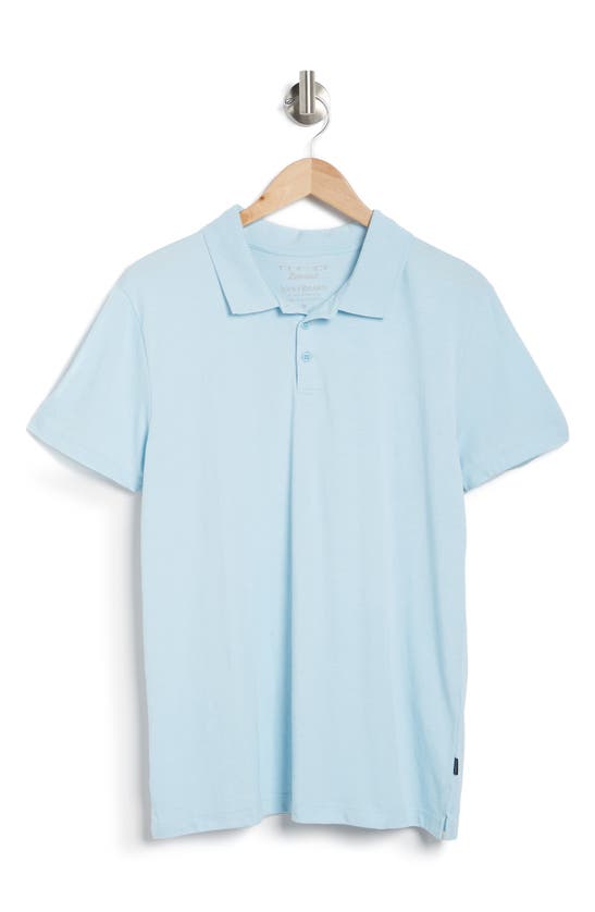 Lucky Brand Venice Burnout Polo In Summer Song