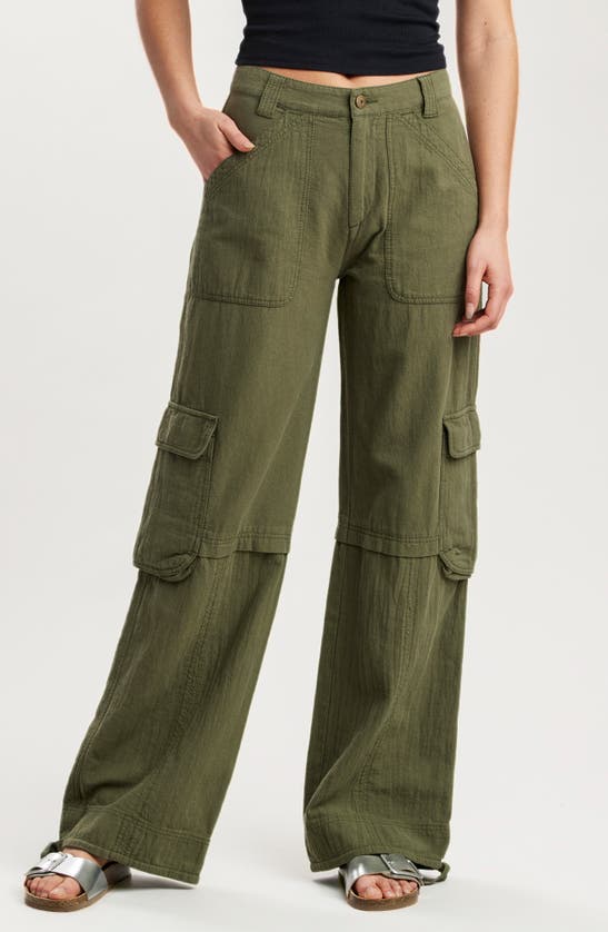 Supplies By Union Bay Collin Cotton Cargo Pants In Hillside Green