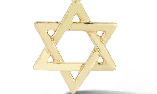 Ember Fine Jewelry 14k Yellow Gold Star Of David Pendant Necklace In Gold