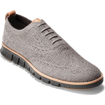 Cole Haan Zerogrand Stitchlite(TM) Water Resistant Wool Oxford- Grey