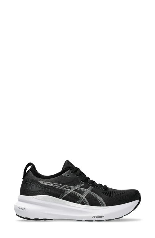 Asics ® Gel-kayano® 31 Running Shoe In Black/pure Silver