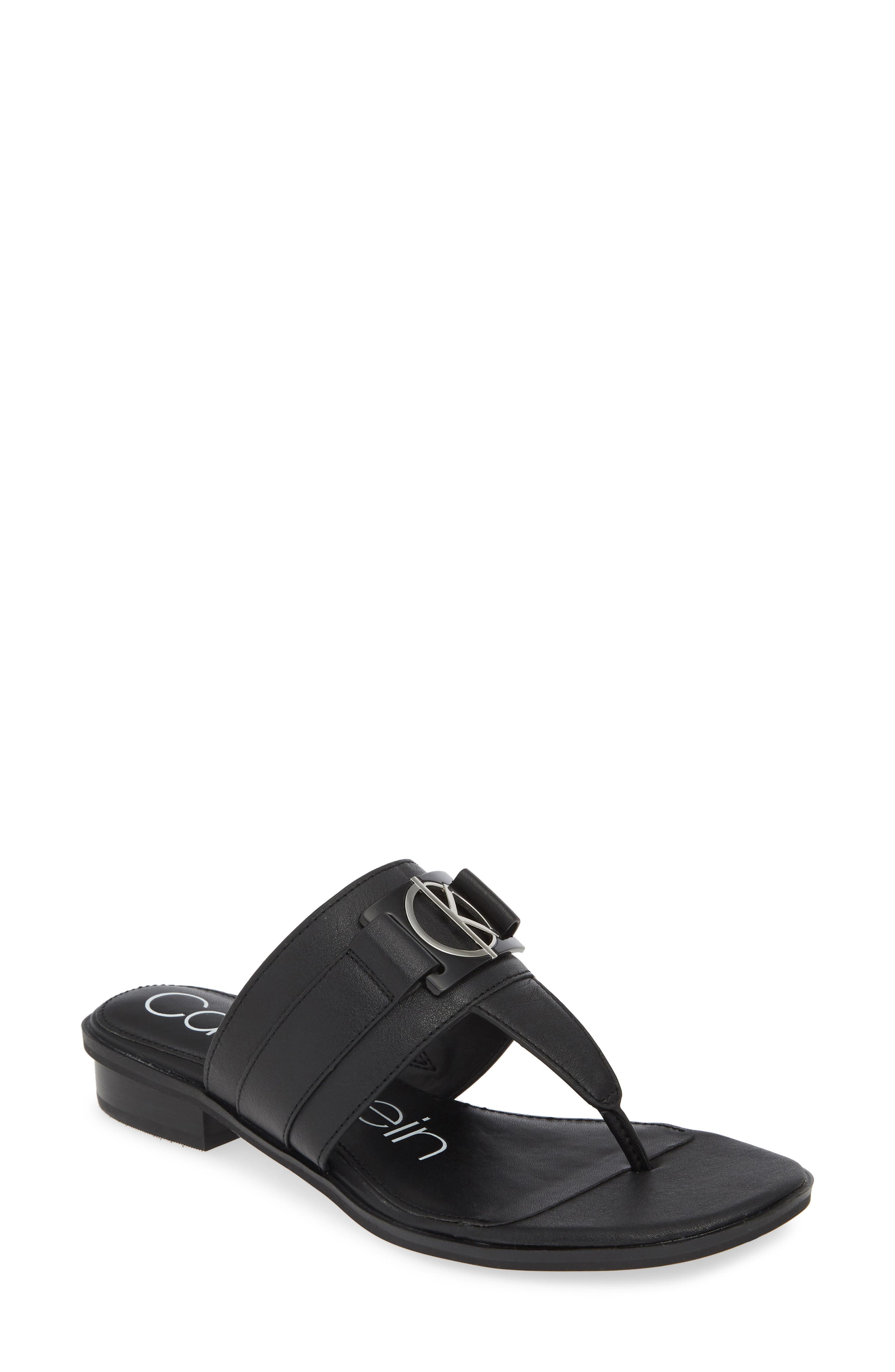 calvin klein farley sandal