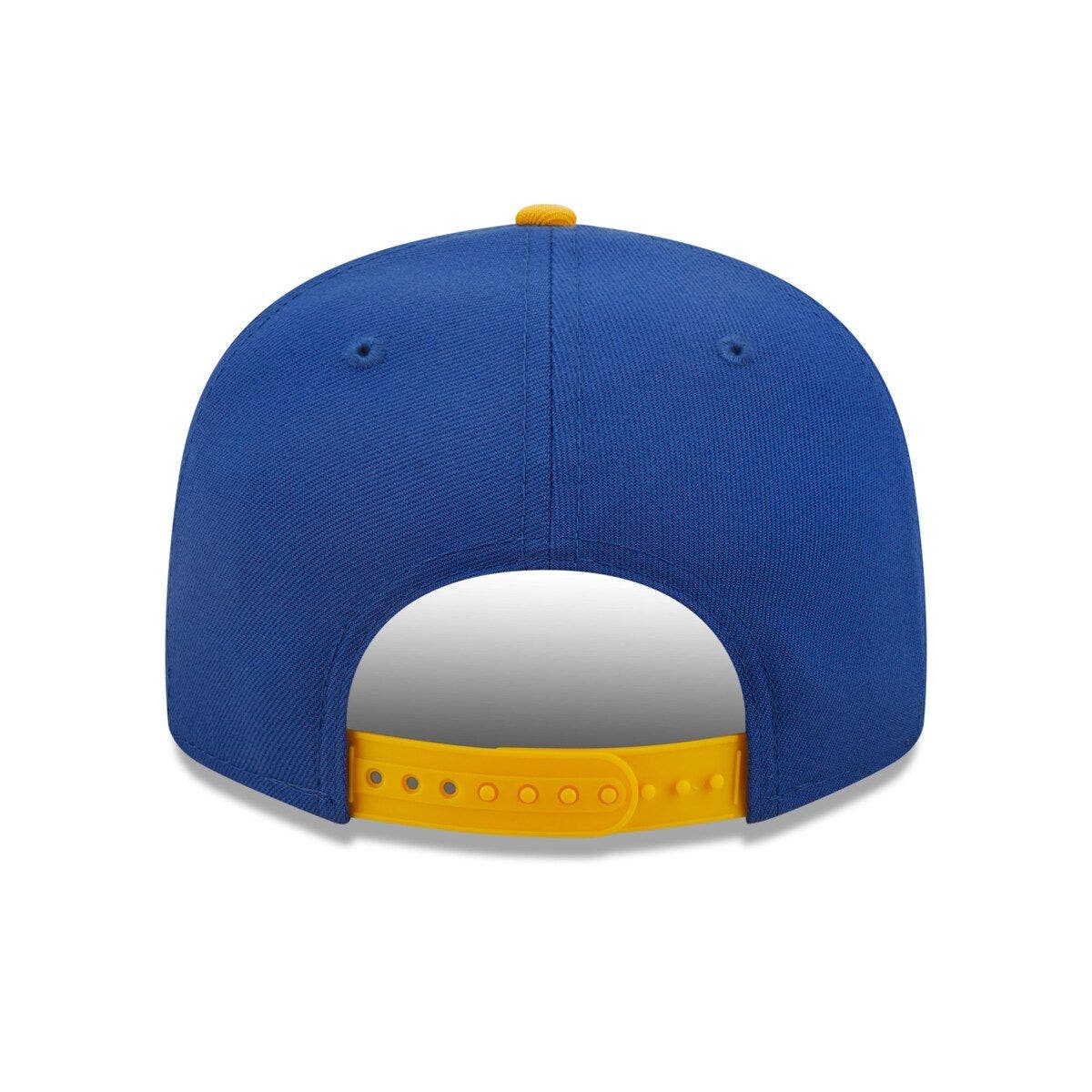 New Era Men's New Era Royal/Gold Los Angeles Rams Team Script 9FIFTY ...