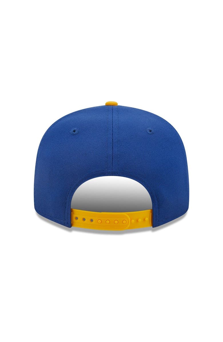 New Era Men's New Era Royal/Gold Los Angeles Rams Team Script 9FIFTY ...