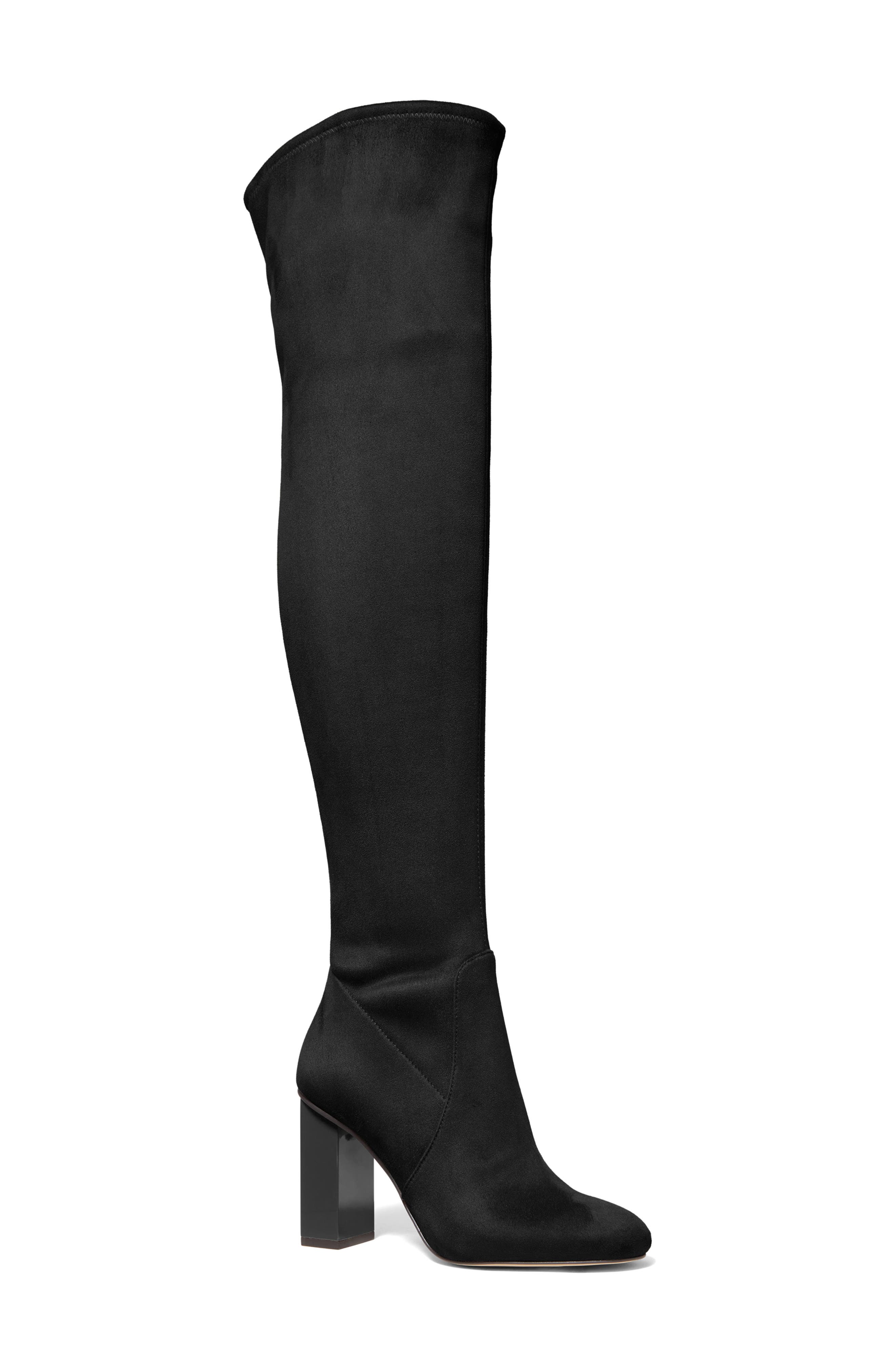 UPC 195512591556 product image for MICHAEL Michael Kors Petra Over the Knee Boot, Size 7.5 in Black at Nordstrom | upcitemdb.com