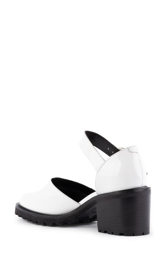 Seychelles Lock & Key Pump In White
