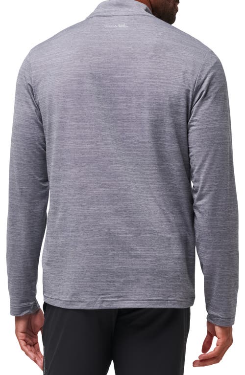 Shop Travismathew The Heater Quarter Zip Pullover In Sleet/quiet Shade