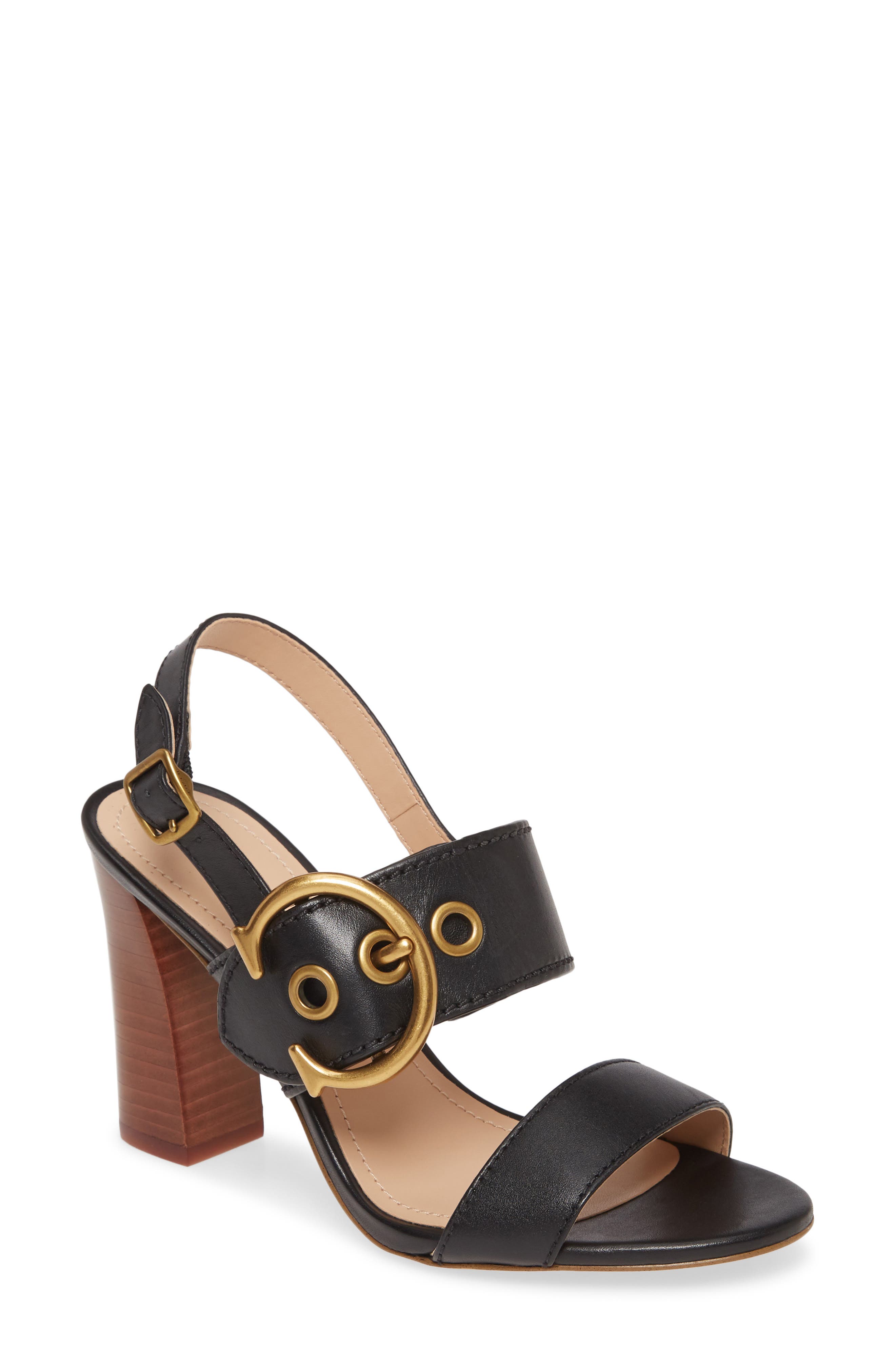 coach slingback heels