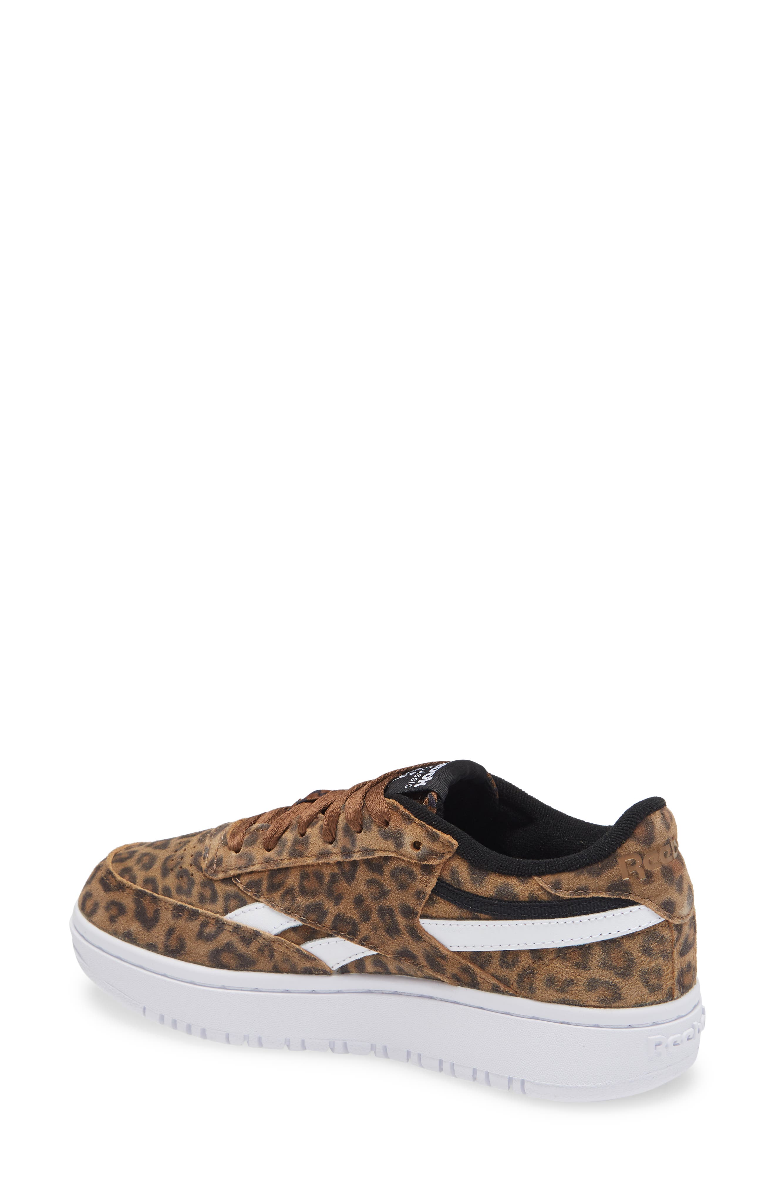 reebok revenge plus leopard