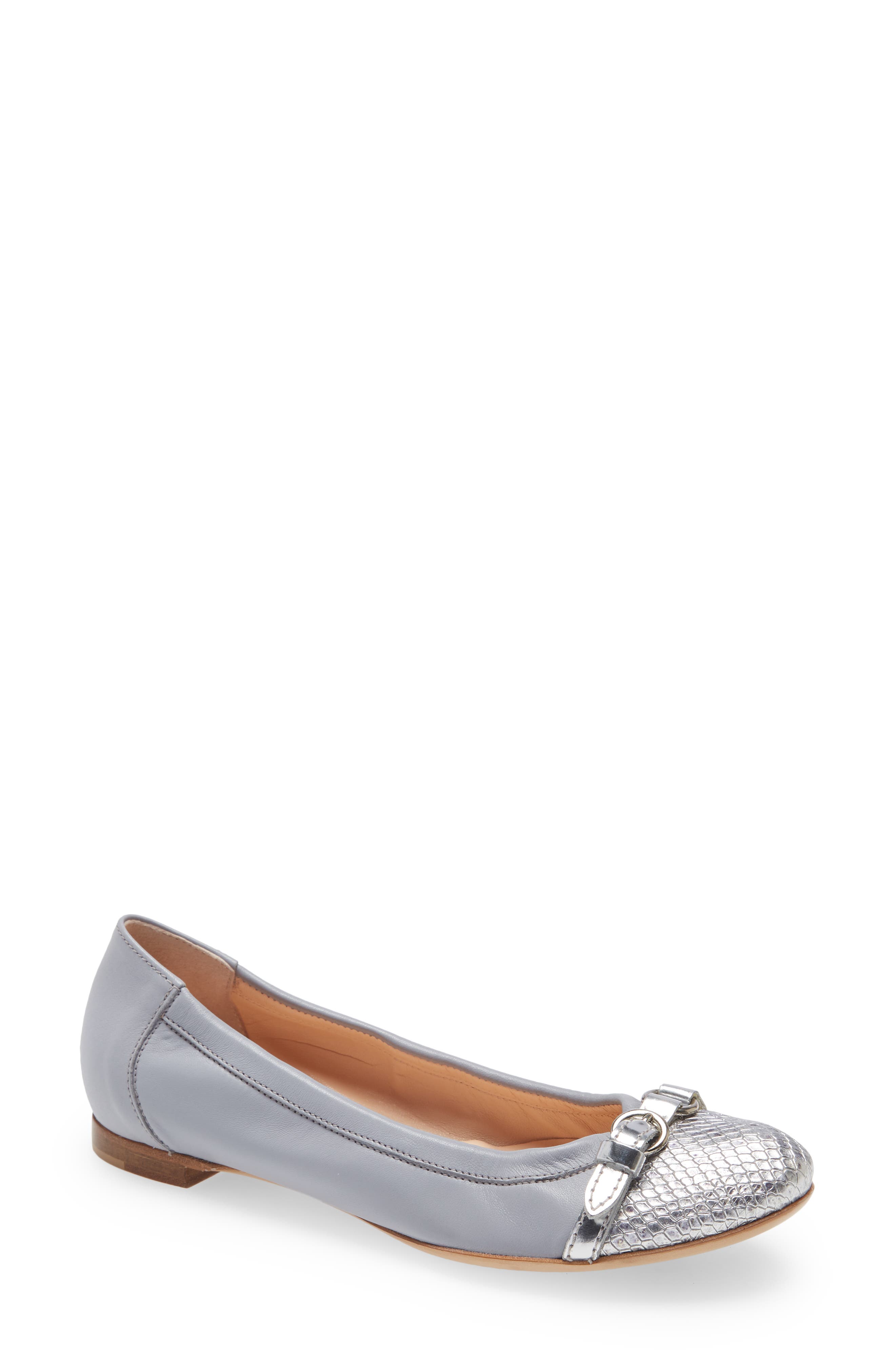 agl cap toe ballet flat