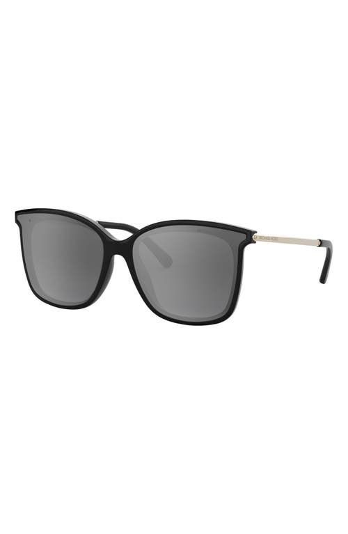 MICHAEL KORS MICHAEL KORS 61MM POLARIZED CAT EYE SUNGLASSES 