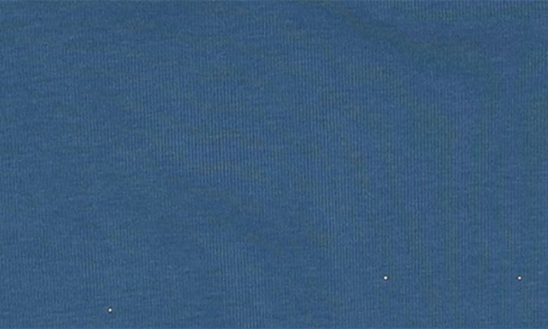 Maniere Metallic Smocked Bodice Footie In Denim Blue