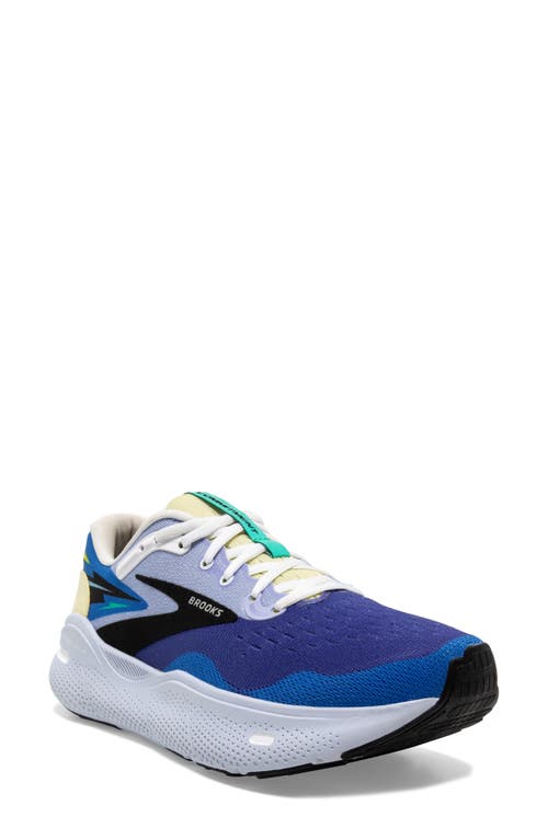 Ghost Max Running Shoe in Blue/Yellow/Black