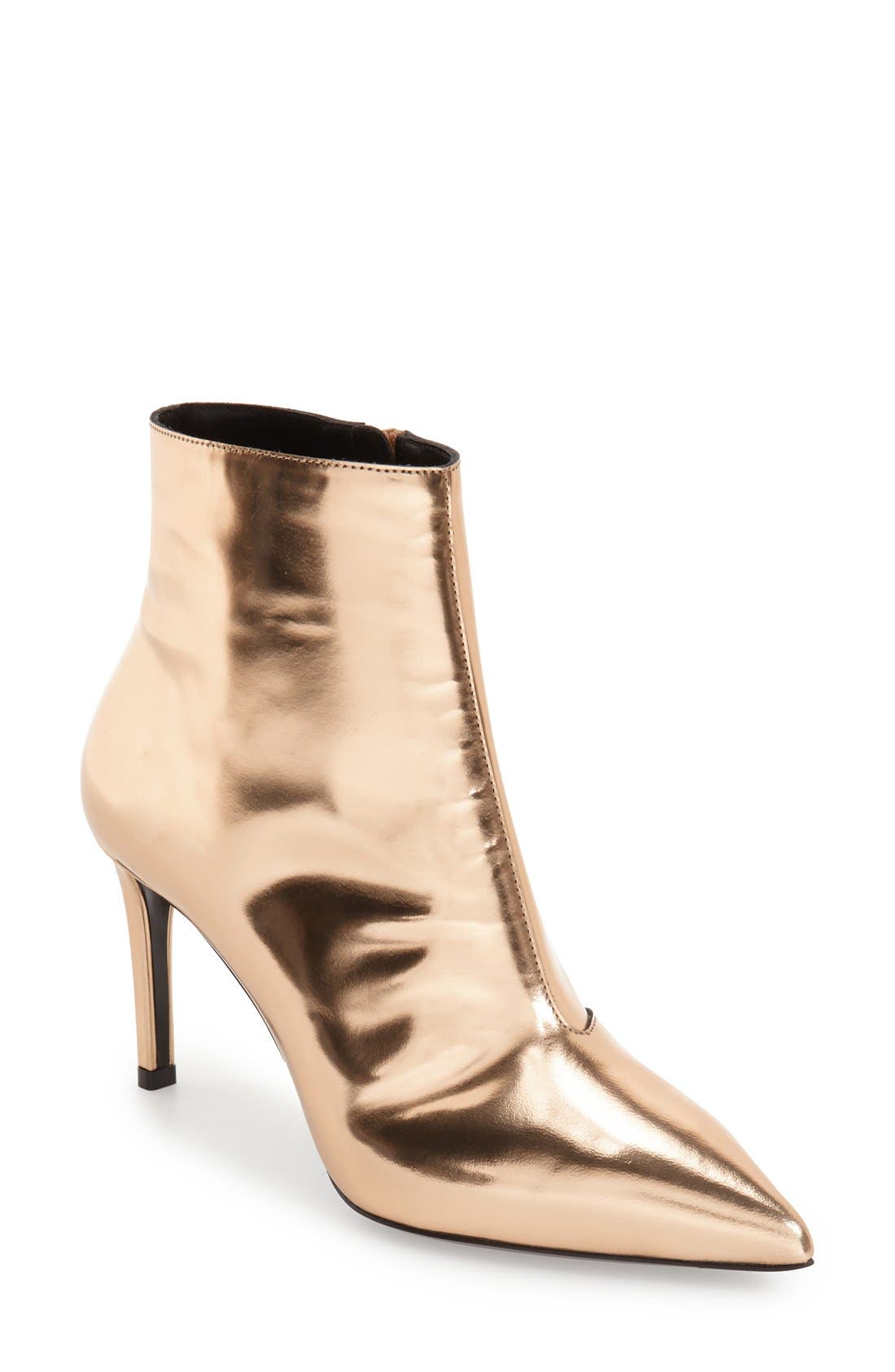 balenciaga peep toe bootie