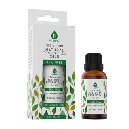 Pursonic 100% Pure & Natural Tea Tree Essential Oils In Green