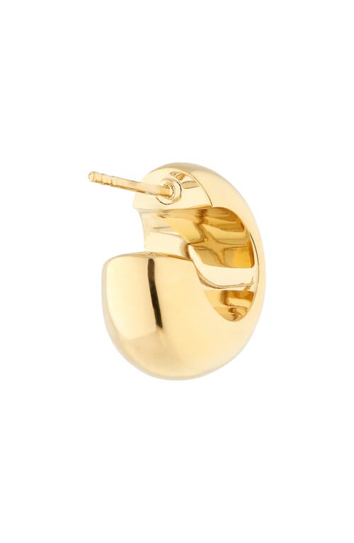 Lie Studio Lié Studio The Simone Hoop Earrings In Gold