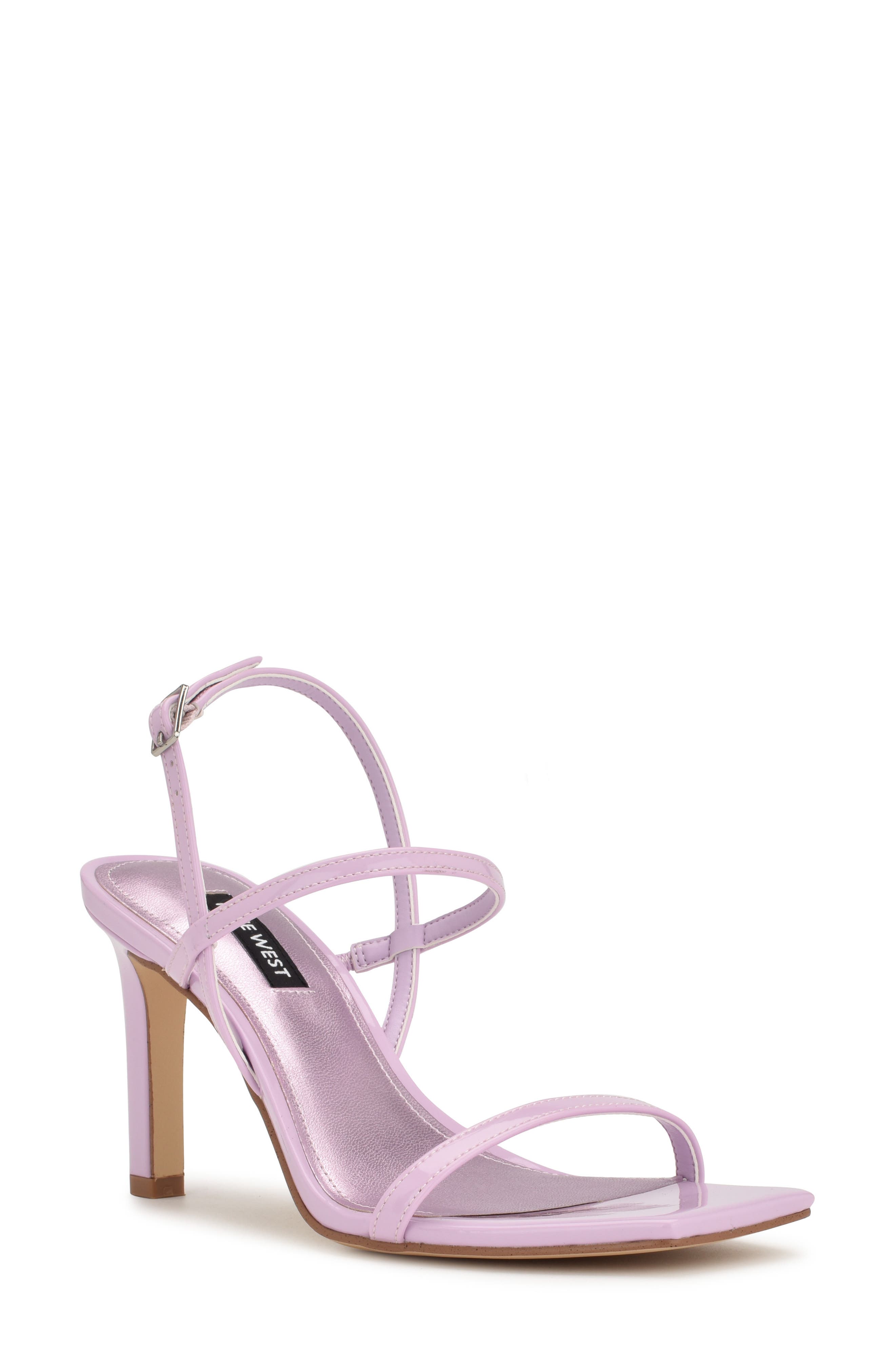 purple slingback sandals