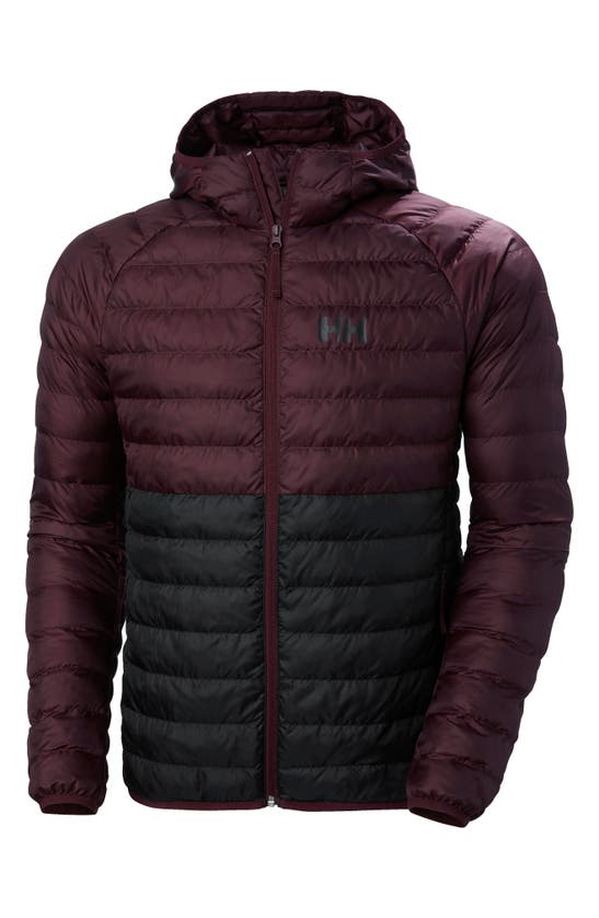 Helly Hansen Banff Water Repellent Insulated Puffer Jacket In Hickory