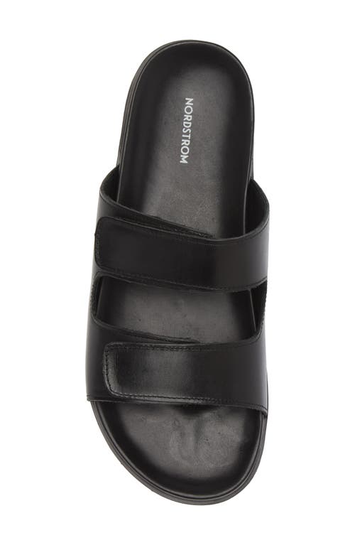 Shop Nordstrom Gianni Slide Sandal In Black