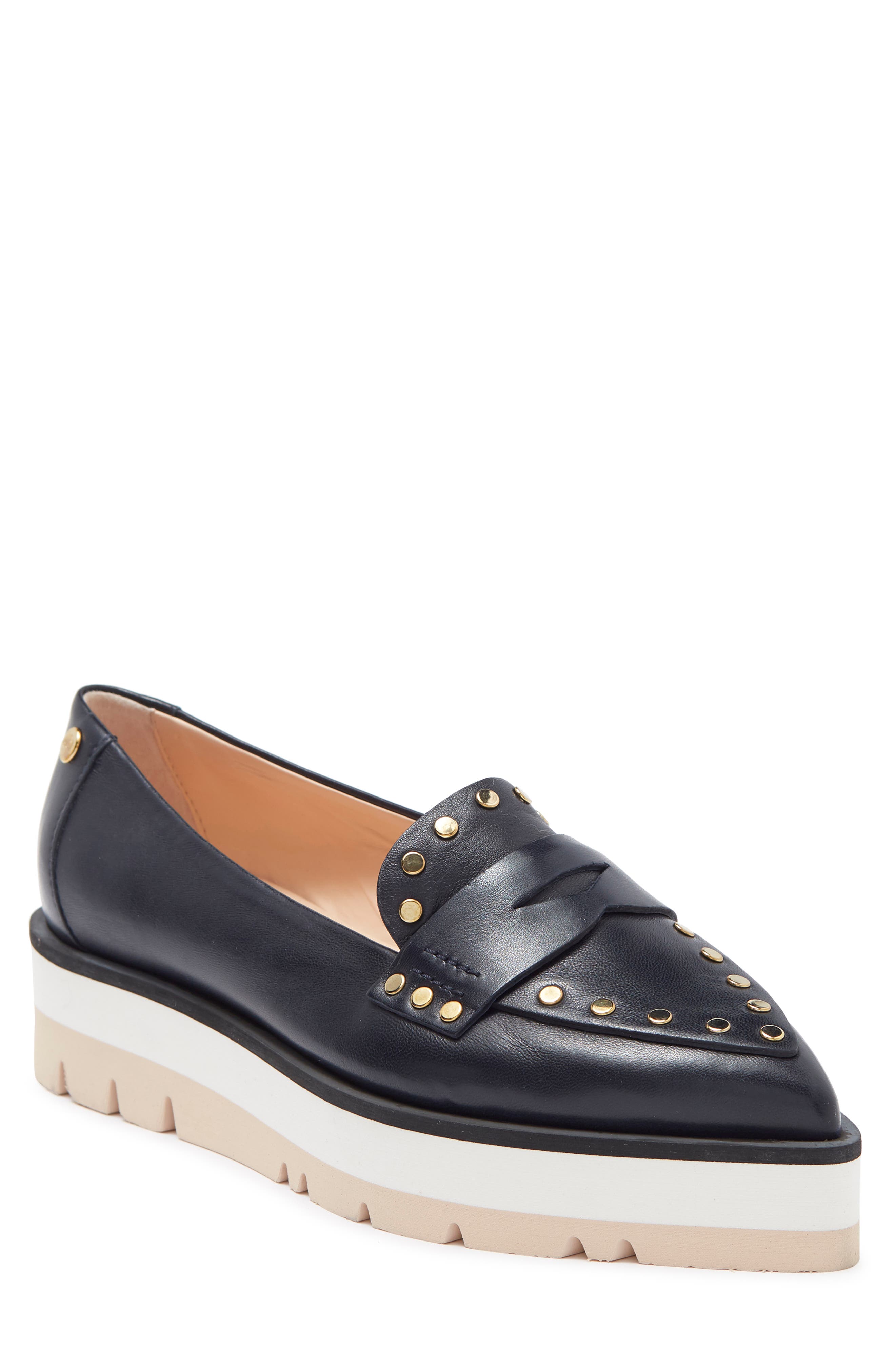 agl studded loafer