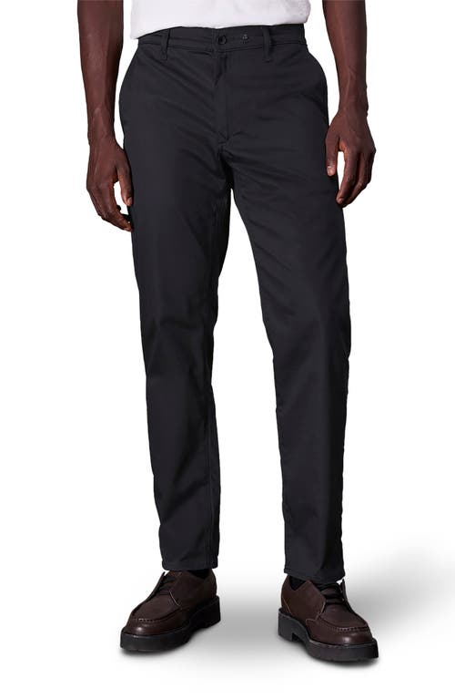 Shop Rag & Bone Standard Stretch Cotton Twill Chinos In Black