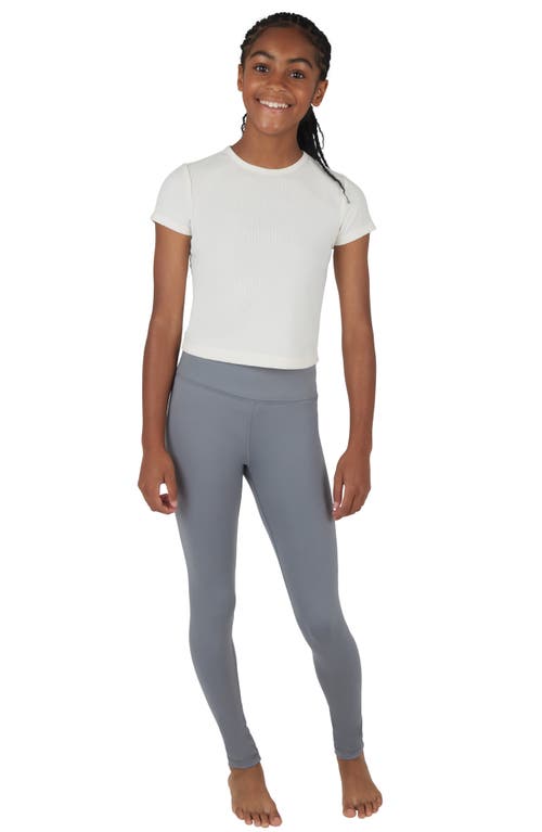 90 Degree By Reflex Kids' 2-pack Cargo Pocket Leggings In Cadet/night Owl