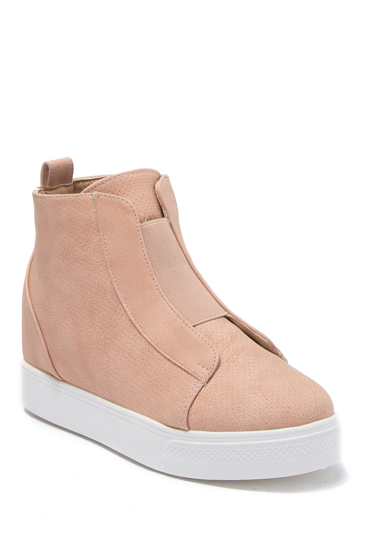 high top wedge sneaker